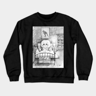 Mr Potato Head - Drawing by Avril Thomas Crewneck Sweatshirt